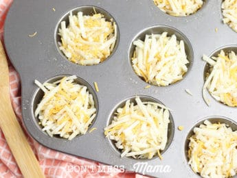 breakfast cup mix in muffin molds