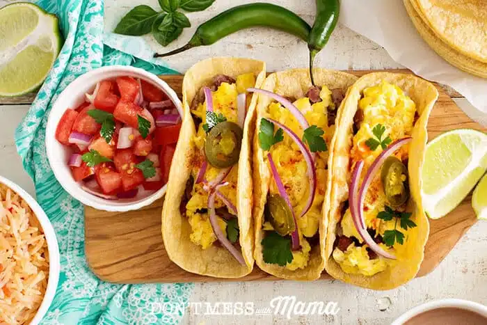 Gluten-Free Breakfast Tacos + Burritos