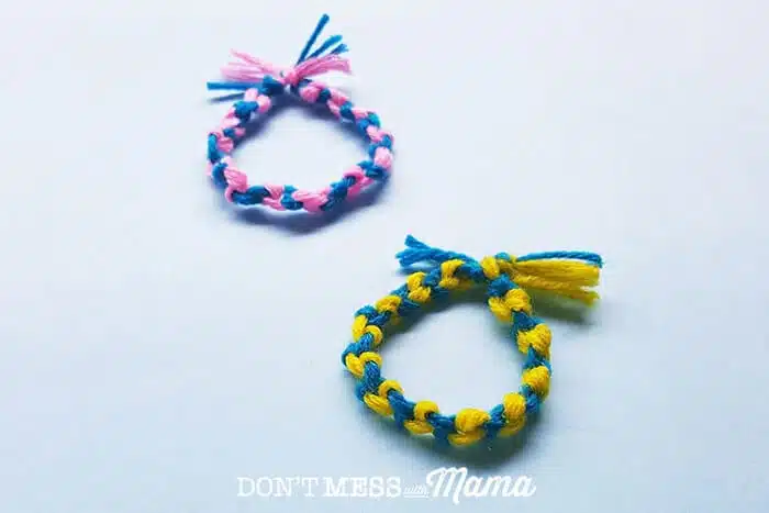 Friendship Bracelet Tutorial - Don't Mess with Mama
