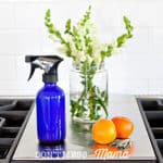 DIY Glass and Stainless Steel Cleaner - make this easy all-natural cleaner for glass and stainless steel surfaces - DontMesswithMama.com