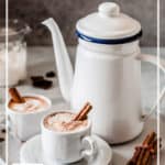 Homemade Peppermint Hot Cocoa Recipe #homemade #hotchocolate #recipe - DontMesswithMama.com