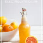 Homemade Electrolyte Drink - Natural Sports Drink #health #homemade #recipe - DontMesswithMama.com