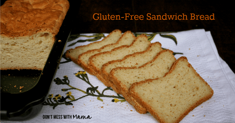 Sliced Gluten Free Sandwich Bread