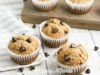 Gluten-Free Banana Coconut Mini Muffins - these muffins are the perfect breakfast on the go or after school snack. They are perfect bite-sized treats made with real food ingredients - DontMesswithMama.com