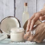 DIY Rescue Skin Salve Cream on a green table