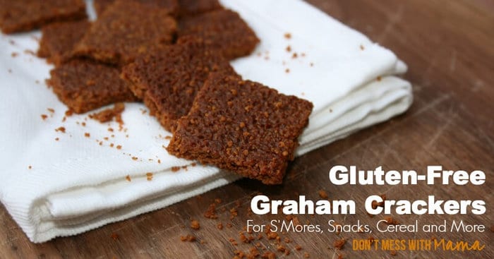Gluten-Free Graham Cracker Recipe #glutenfree - DontMesswithMama.com