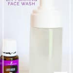 DIY Facial Cleanser for All Skin Types - make this easy homemade facial cleanser with just a few ingredients - DontMesswithMama.com