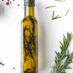 Homemade Herb-Infused Olive Oil with Essential Oils #DIY #essentialoils - DontMesswithMama.com