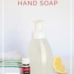 DIY Foaming Hand Soap - make your own soap for the bathroom, kitchen, etc. for pennies and without toxic chemicals - DontMesswithMama.com
