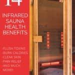 Health Benefits of Infrared Saunas - burn up to 600 calories, flush out toxins, clear skin and reduce acne, pain relief for arthritis, fibromyalgia and more - DontMesswithMama.com