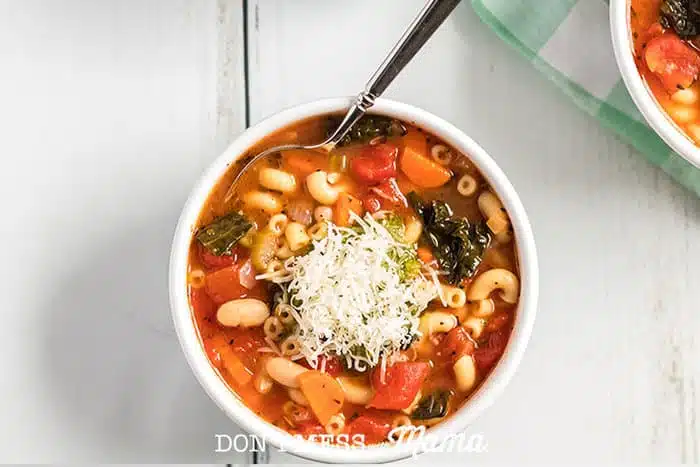 Instant Pot Minestrone Soup {with Stovetop + Slow Cooker Option}