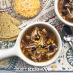 Instant Pot Chicken Tortilla Soup - make this easy, comforting soup with real food ingredients - DontMesswithMama.com
