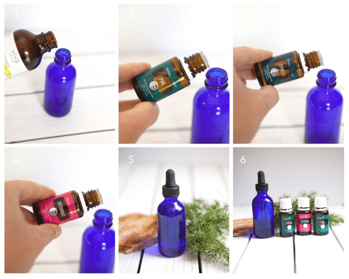Step-by-step directions on how to make this DIY Beard Oil