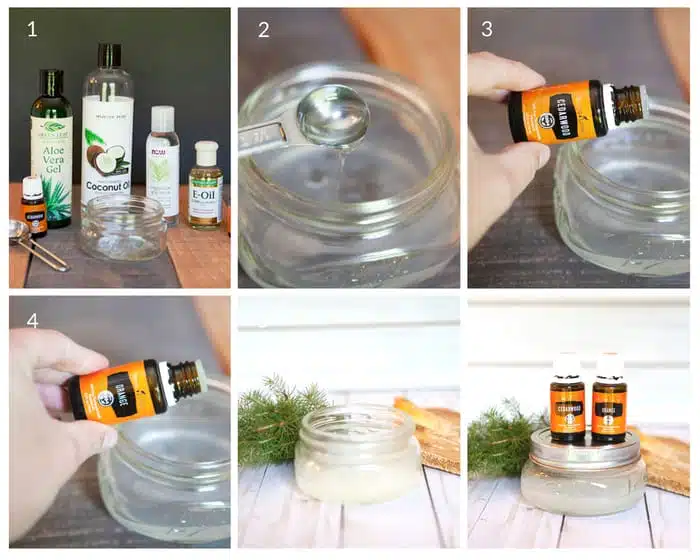 DIY Shave Gel - easy tutorial to make your own shaving gel - DontMesswithMama.com
