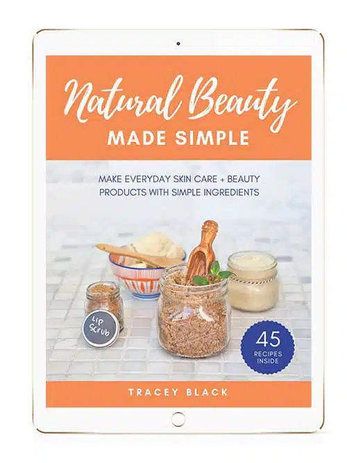 Natural Beauty Made Simple Book on an e reader
