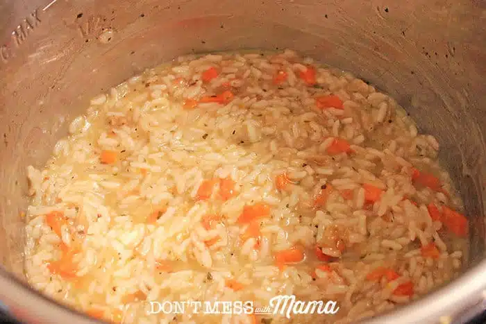 making risotto in an instant pot