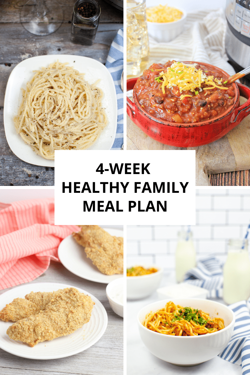 4-Week Family Friendly Healthy Meal Plan - Don’t Mess with Mama