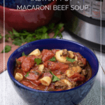 macaroni beef soup pin