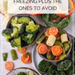 best foods for freezing pin