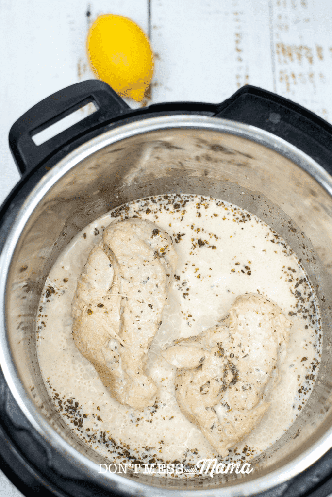 chicken breast in instant pot with creamy sauce
