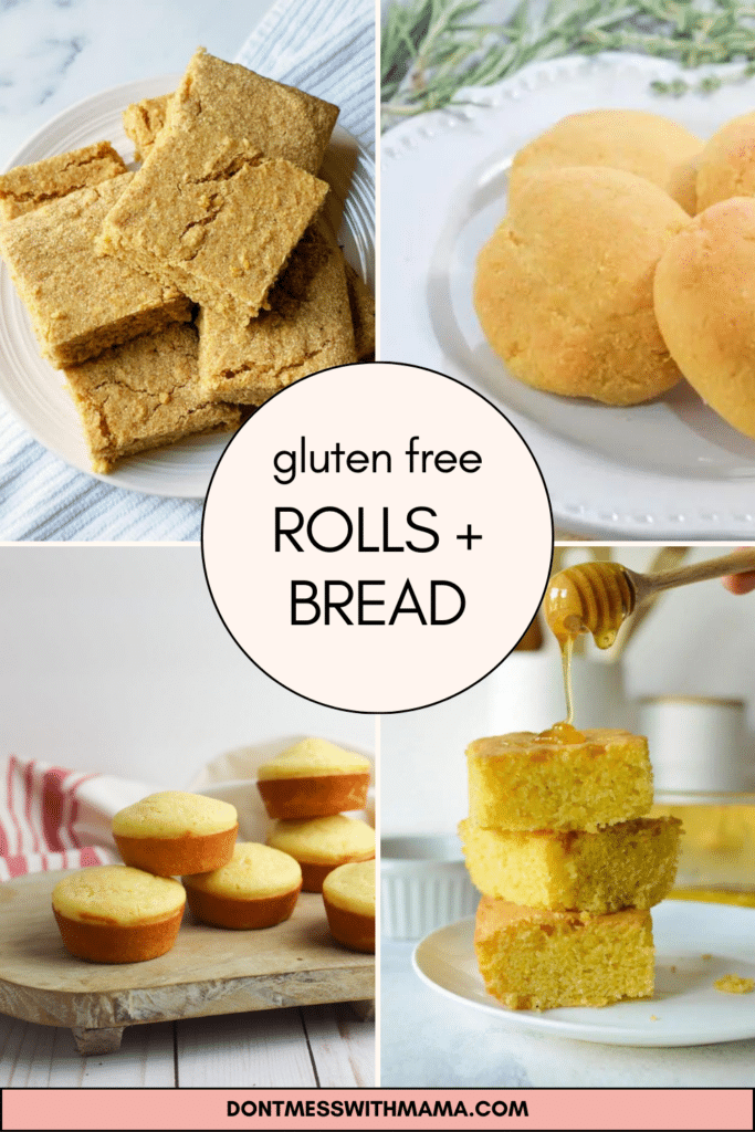 Gluten free Thanksgiving recipes - breads and rolls